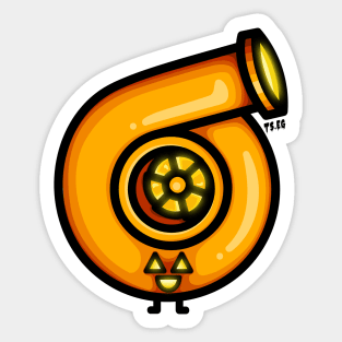 Cutest Turbo - Turb-O-Lantern Sticker